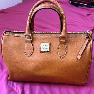 Dooney & Bourke Tan Satchel Timeless Elegance